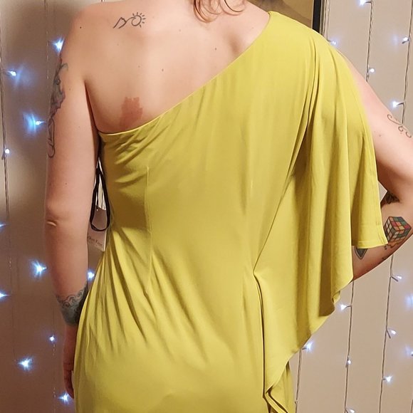 Calvin Klein Limelight One Shoulder Sexy Cocktail Dress Size 10 NWT - Picture 2 of 11